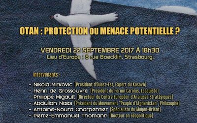 Conférence à Strasbourg sur « L’Otan : protection ou menace potentielle ? »